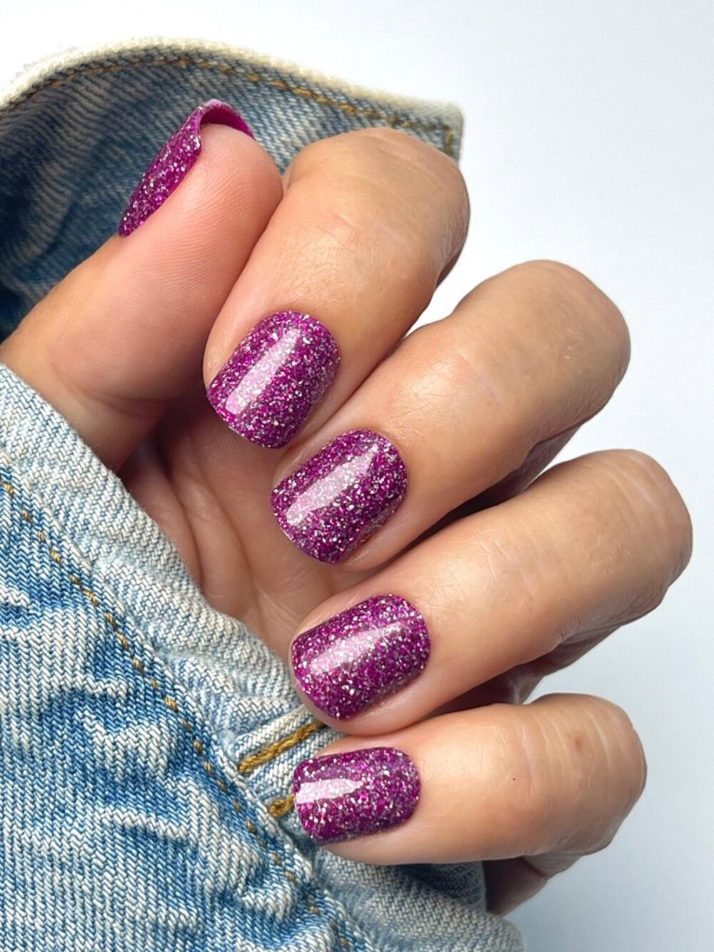 NEW Red Aspen Press-On Nails Purple Short Squoval Aranza's Lessons in Mindfull